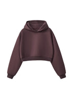 Premium no-branding Hoodie Cropped